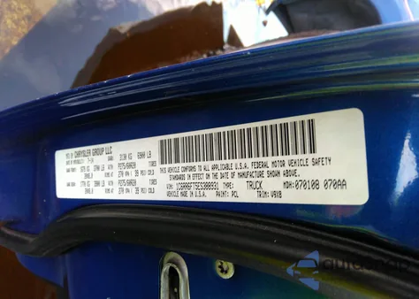 2014 Ram 1500 Express из США, поврежденный, VIN 1C6RR6FT5ES388931